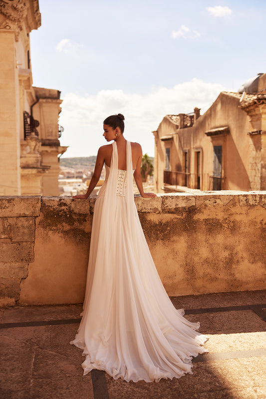 Venesuella Two in one Sweetheart Milk Wedding dress