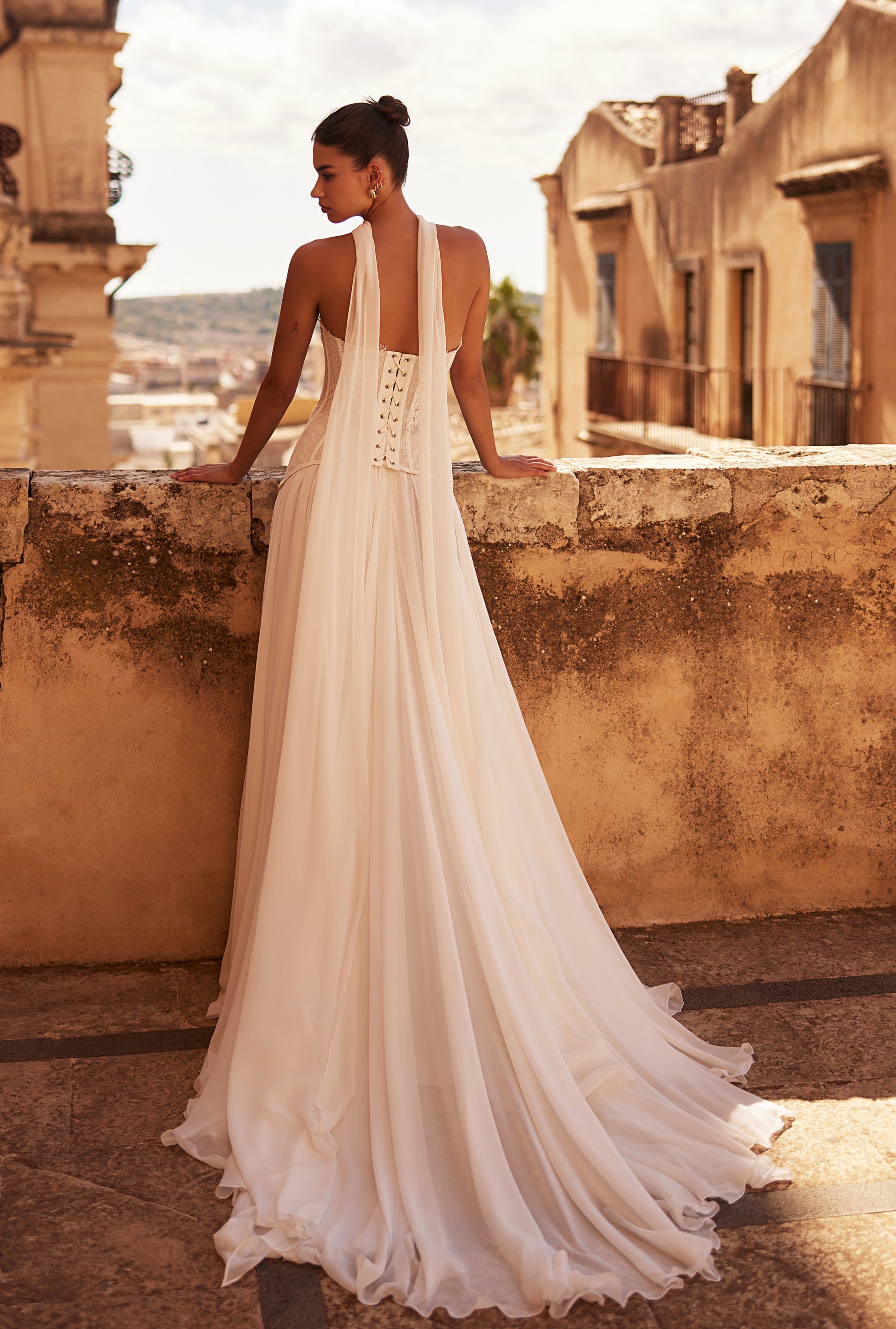 Venesuella Two in one Sweetheart Milk Wedding dress