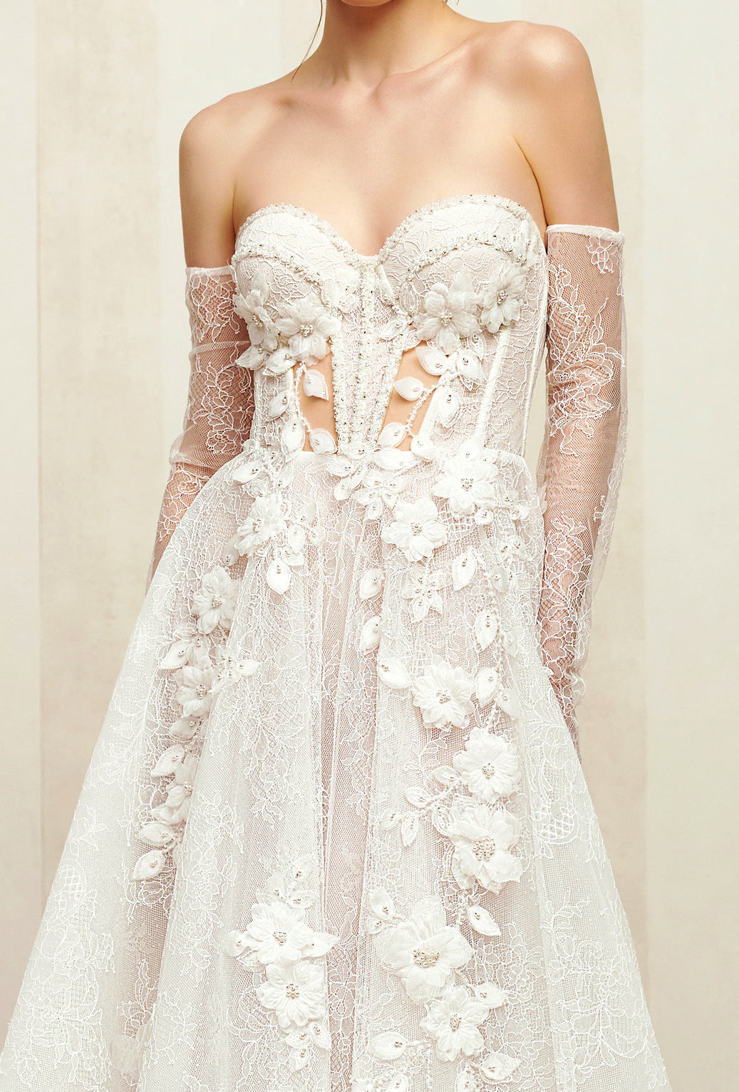 Daria Two in one Sweetheart Milk Wedding dress