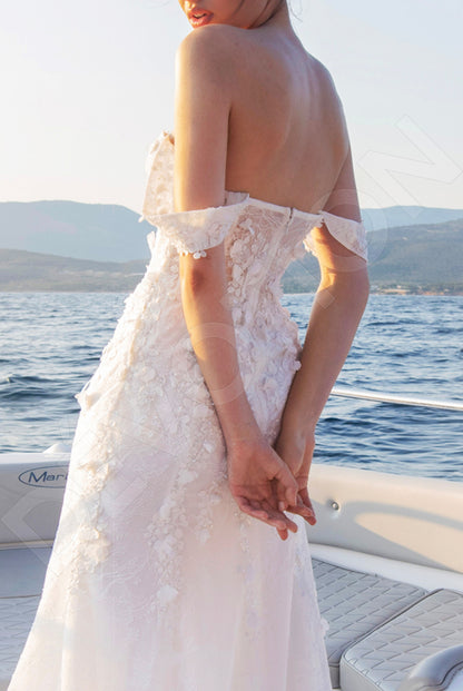Anastasia A-line Sweetheart Ivory Wedding dress