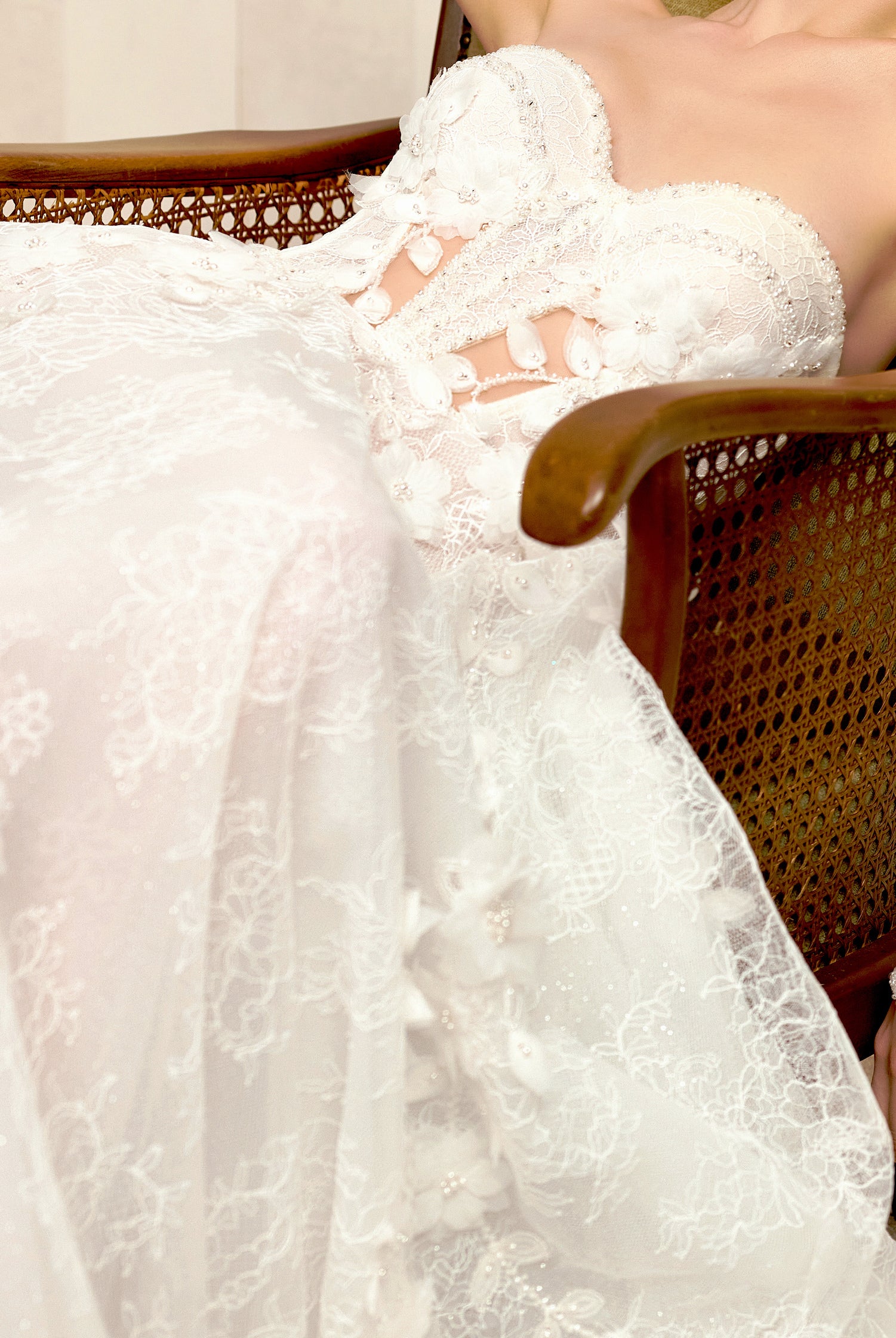 Daria Two in one Sweetheart Milk Wedding dress