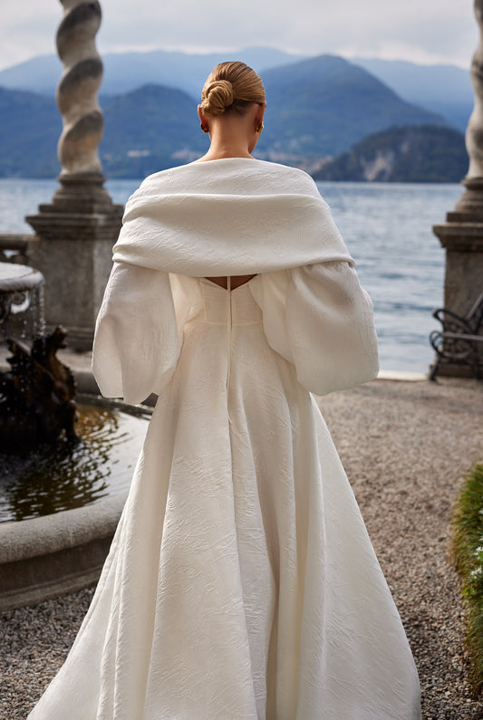 Avita A-line Sweetheart Milk Wedding dress