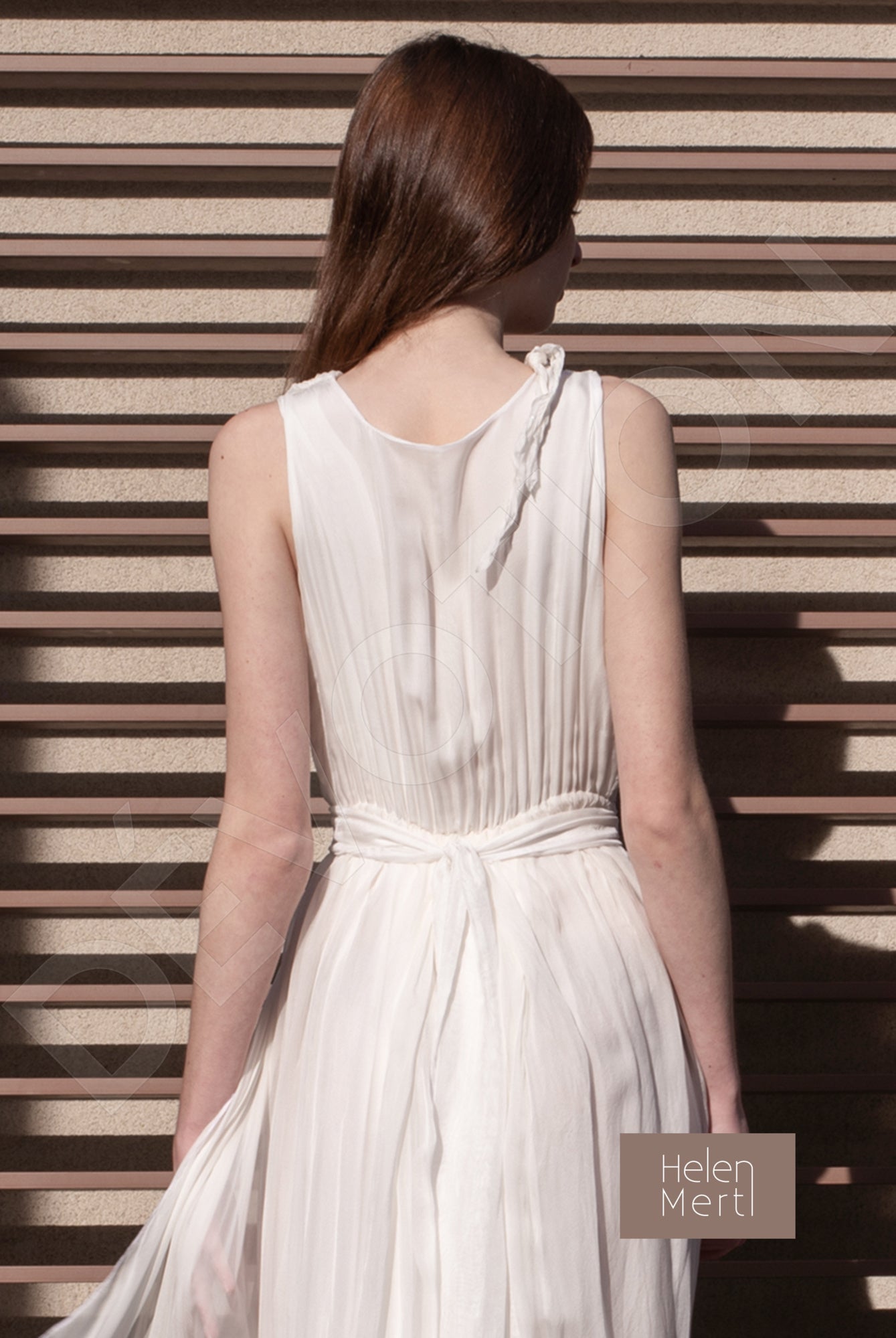 Karolina A-line V-neck White Wedding dress