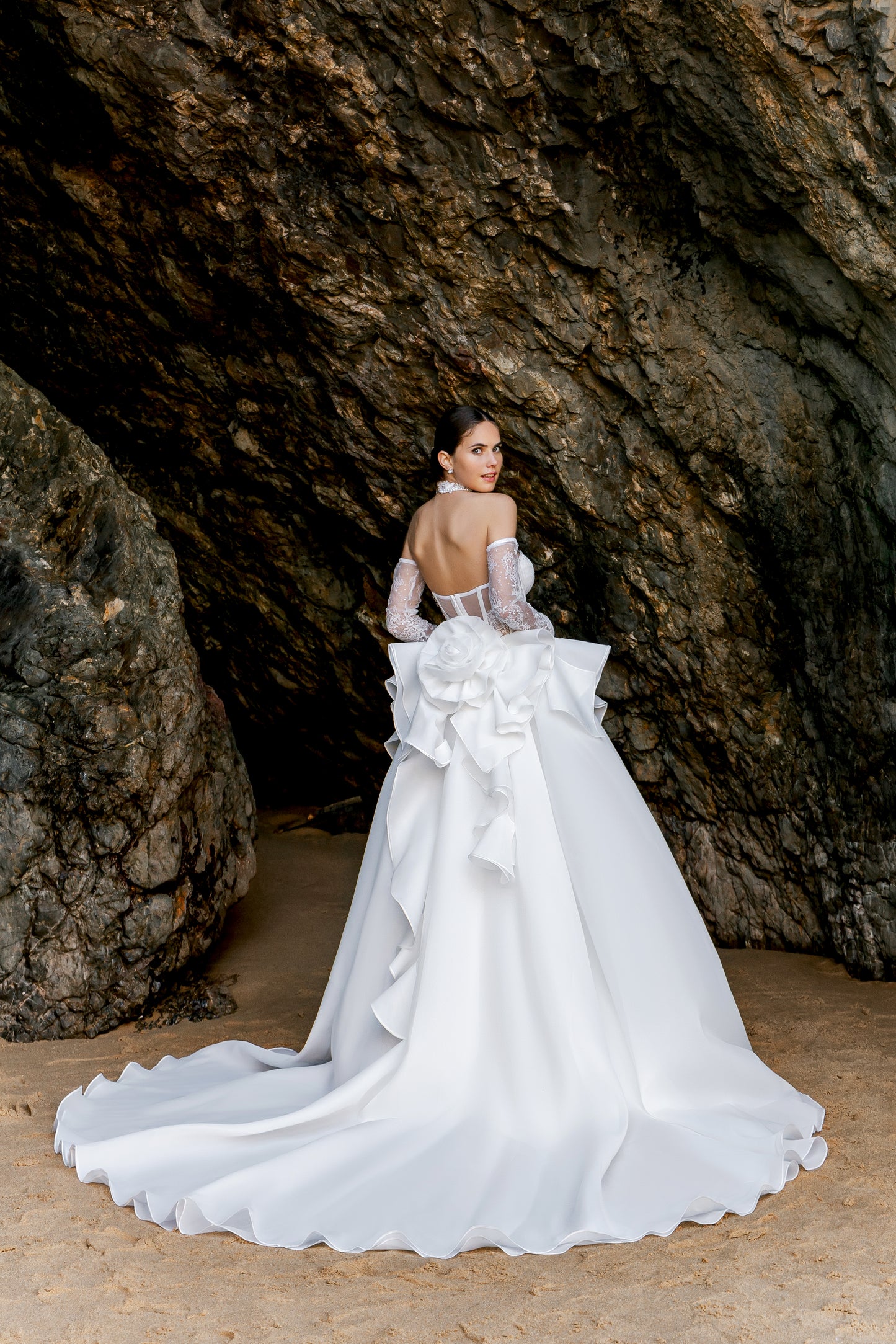 Alis Two in one Sweetheart Milk Wedding dress