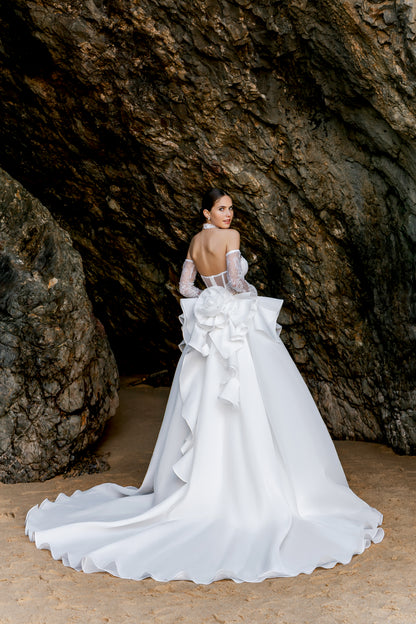 Alis Two in one Sweetheart Milk Wedding dress