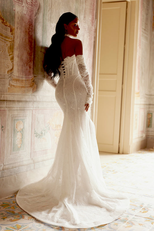 Freya Two in one Sweetheart Ivory Wedding dress