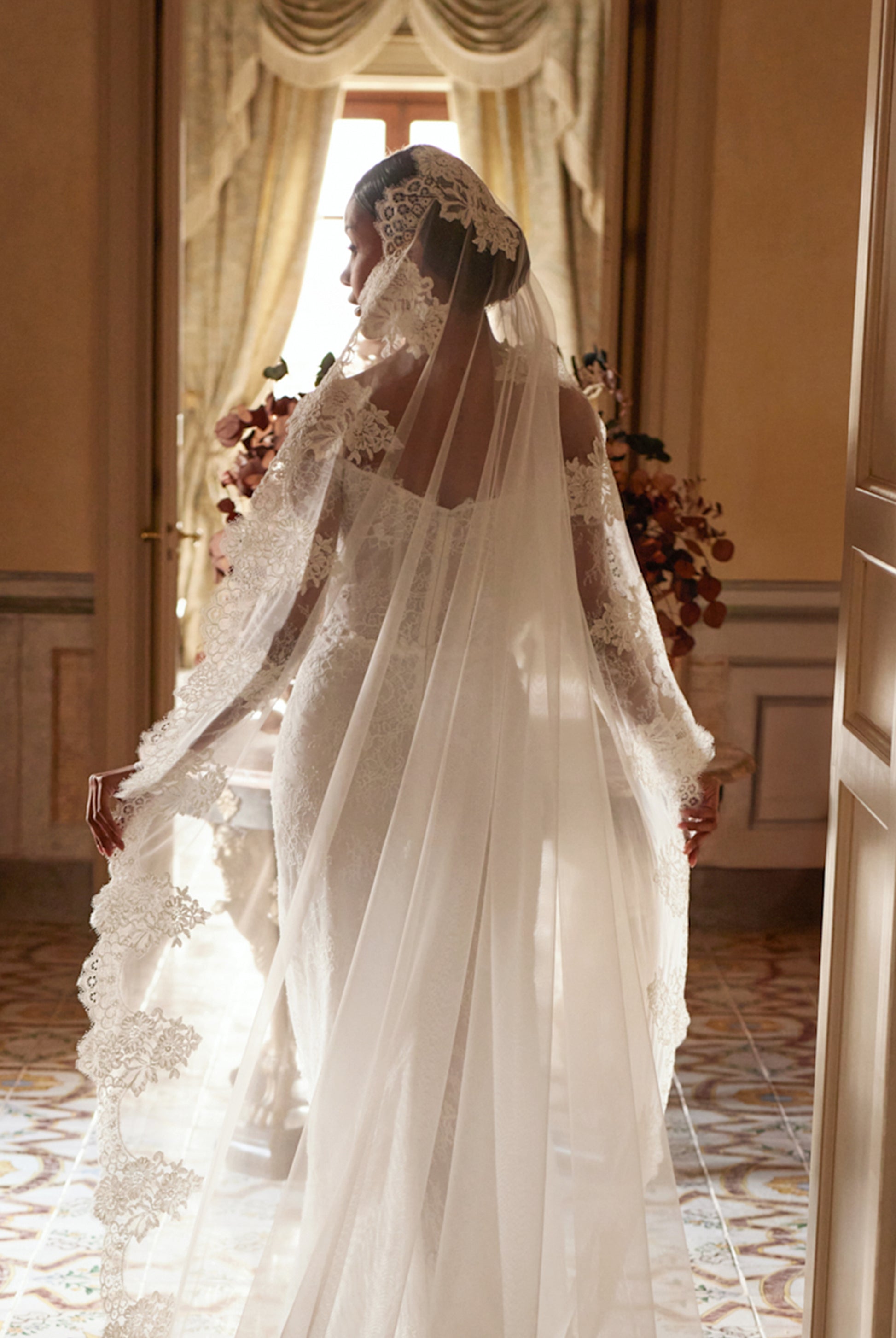 Rain Trumpet/Mermaid Off Shoulder Ivory Wedding dress