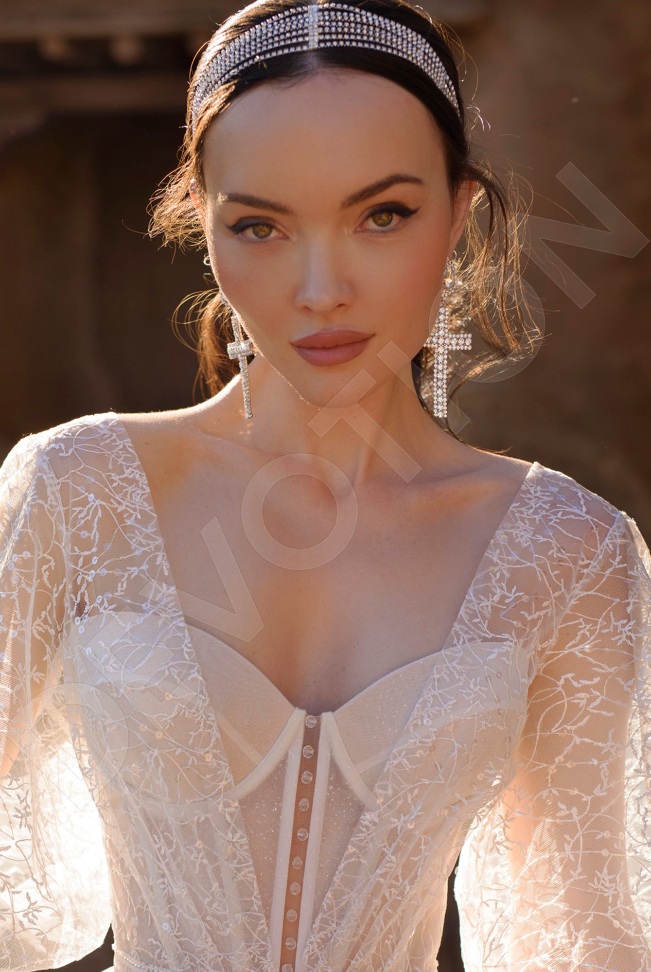 Savantia A-Line Sweetheart Off White Wedding dress