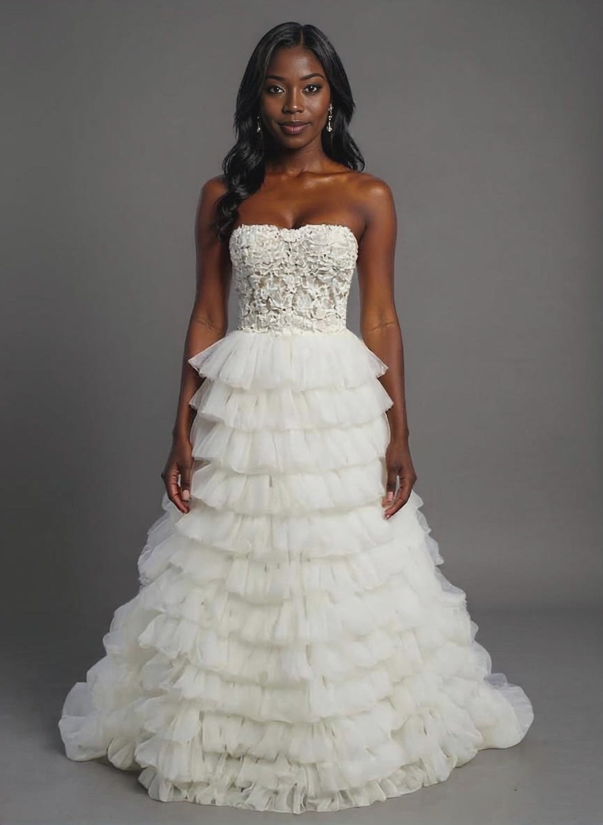 Renata A-line Sweetheart Milk Wedding dress video