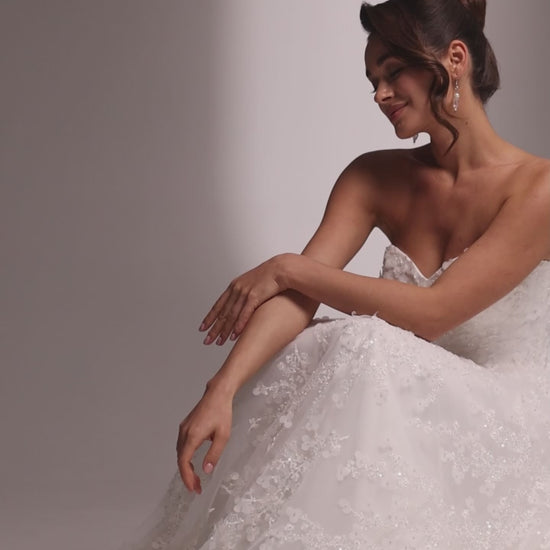 Daveigh A-line Sweetheart Milk Wedding dress