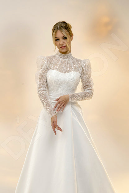Kerina A-line Sweetheart Light Ivory Wedding dress