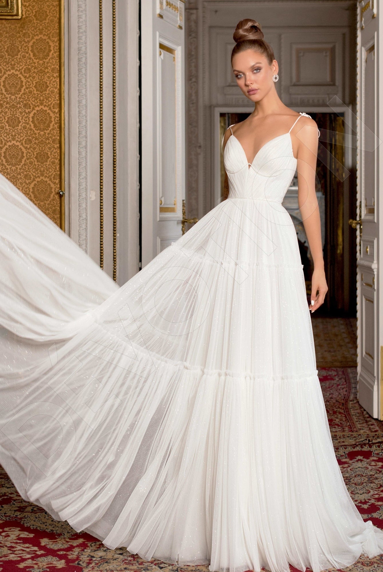 Ksailin A-line Sweetheart Off White Wedding dress