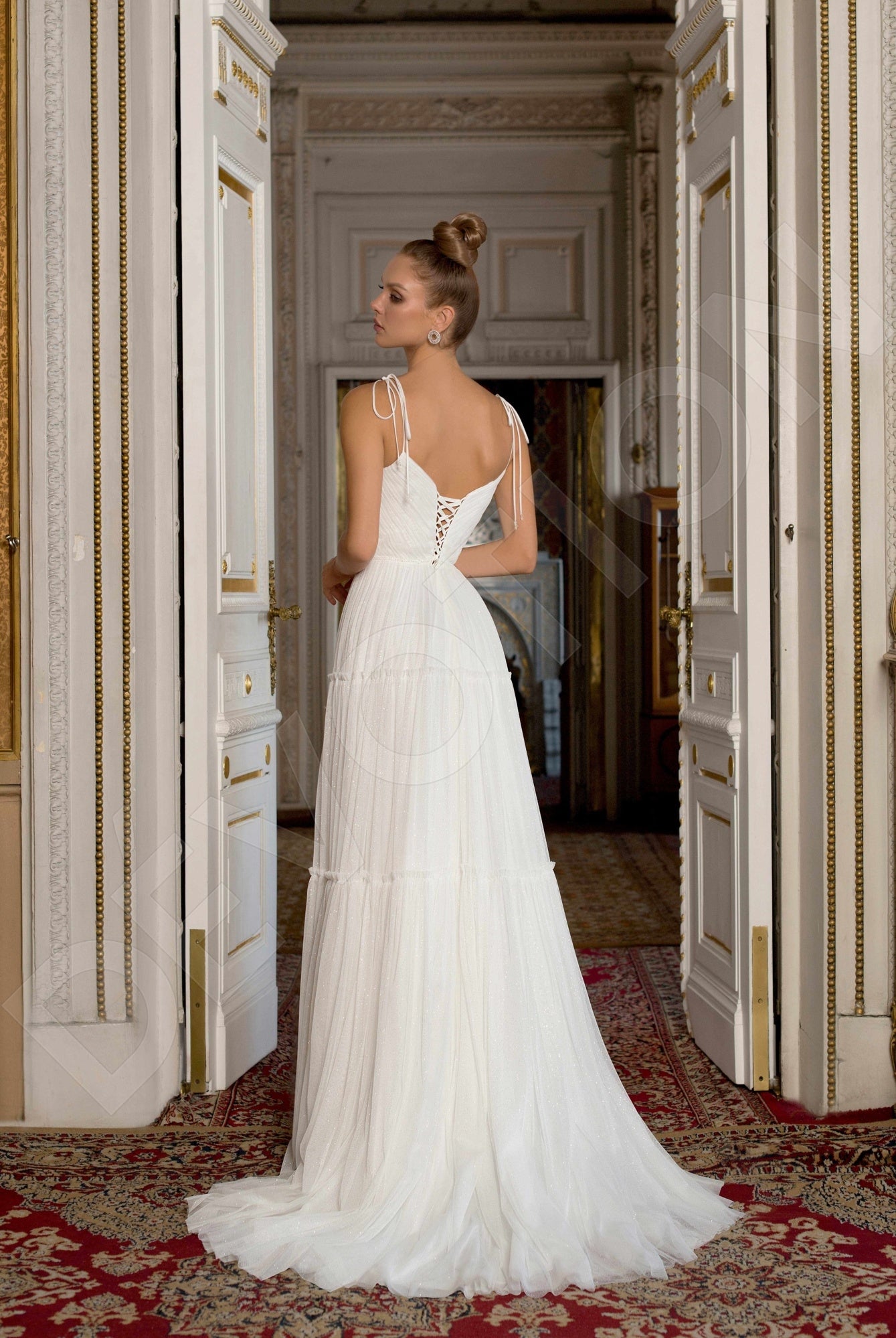 Ksailin A-line Sweetheart Off White Wedding dress