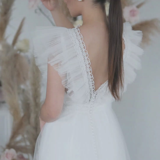 Thada Trumpet/Mermaid Sweetheart Lightivory Wedding dress