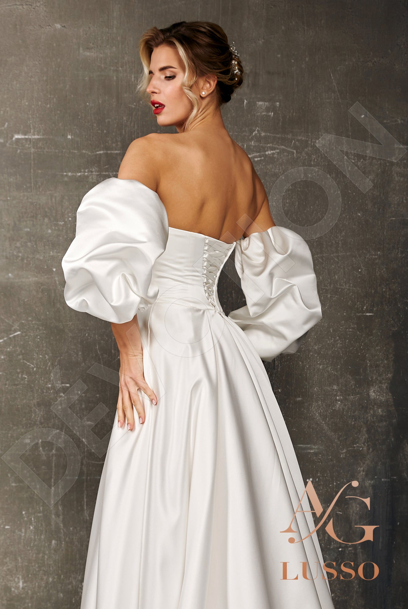 Annet A-line Sweetheart Ivory Wedding dress