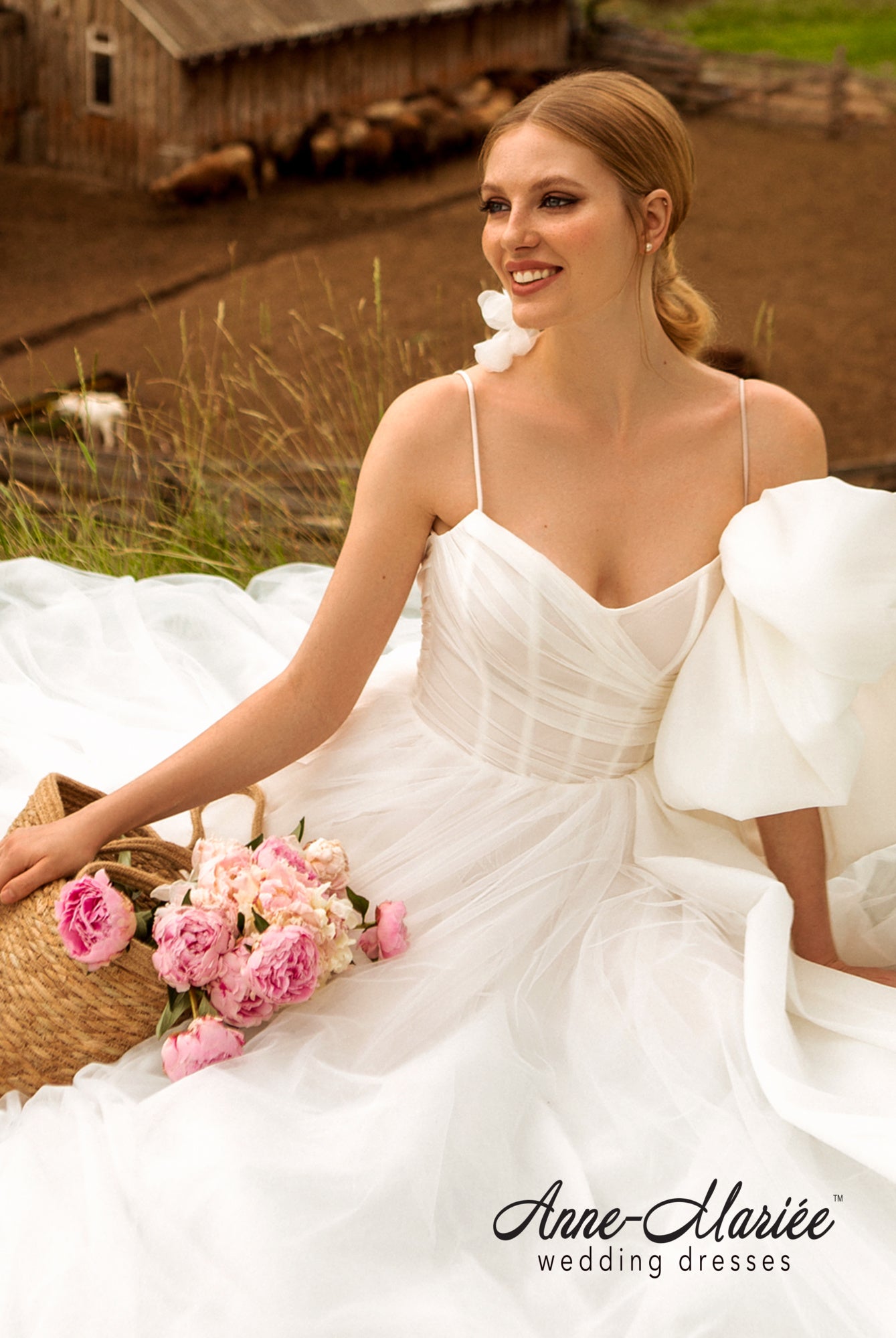 Luiza Open back A-line Straps Wedding Dress 7