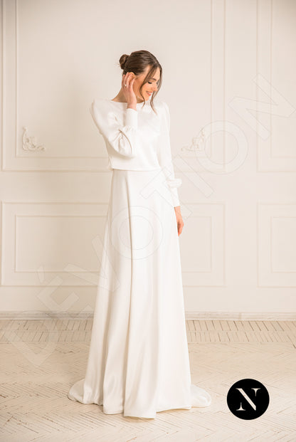 Gabanna Shine Full back A-line Straps Wedding Dress 6