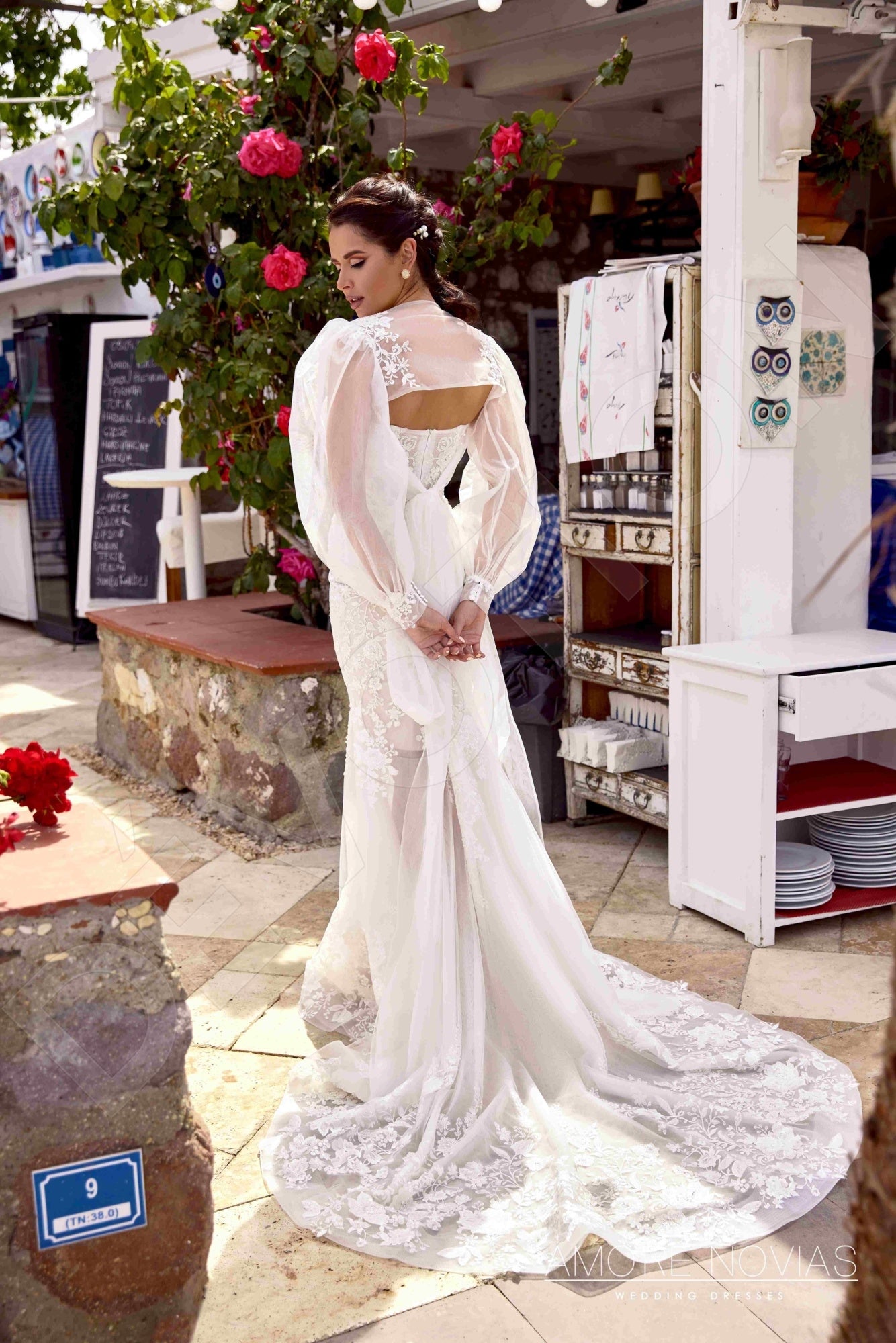 Lou Open back Trumpet/Mermaid Strapless Wedding Dress 10