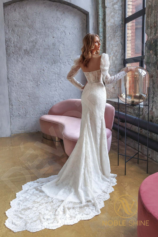 Idaoin Trumpet/Mermaid Sweetheart Champagne Wedding dress