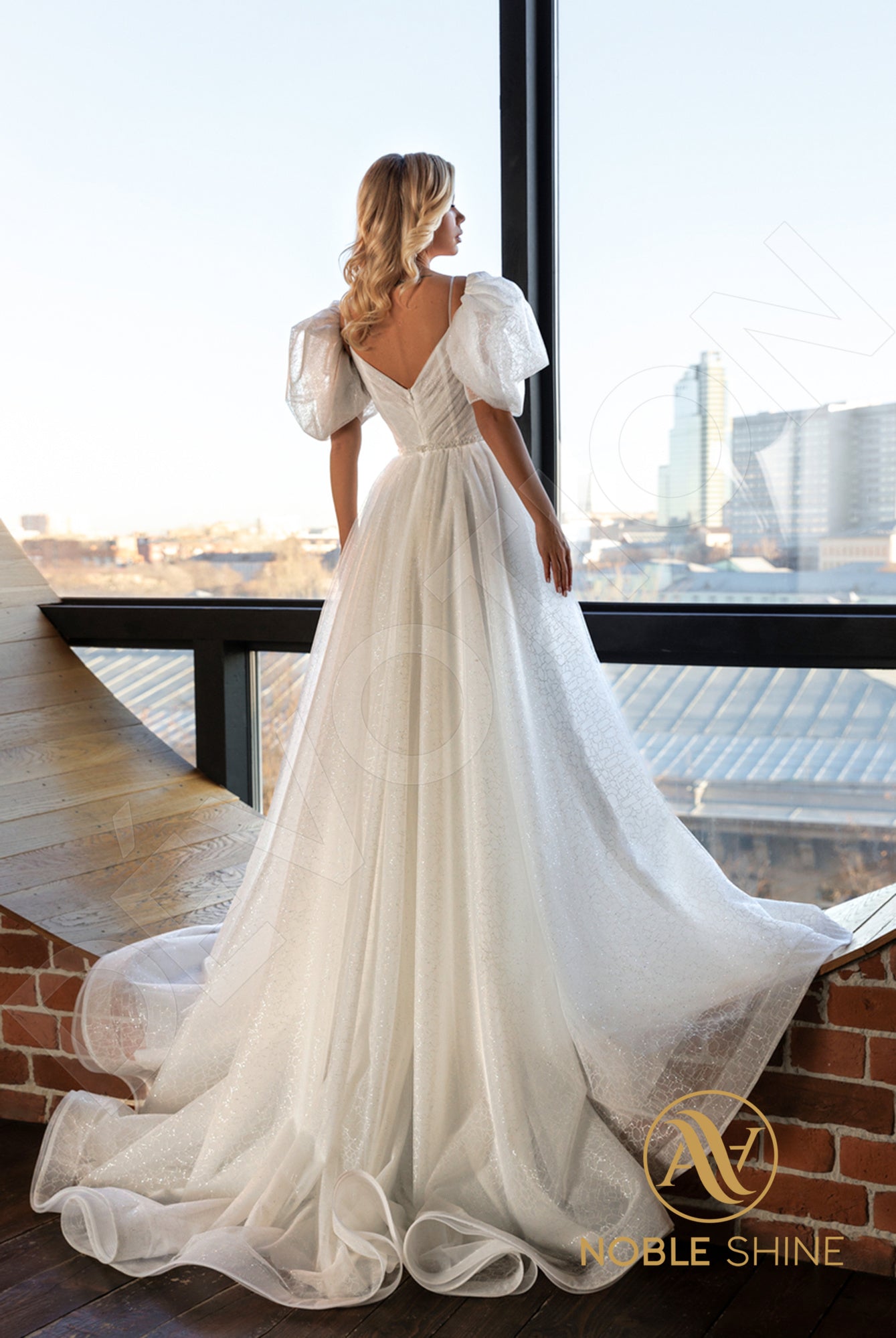 Nuala A-line Sweetheart Milk Wedding dress