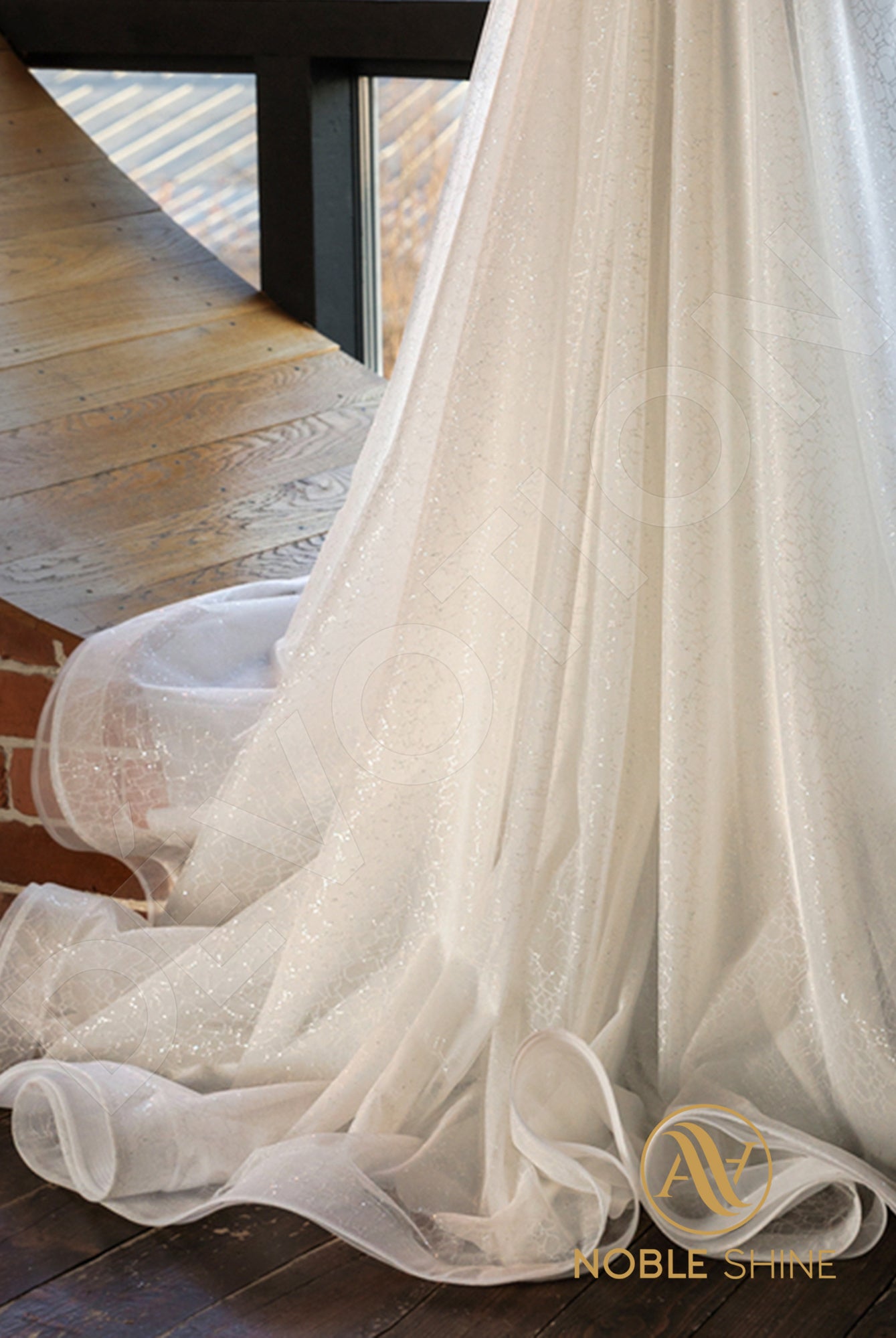 Nuala A-line Sweetheart Milk Wedding dress