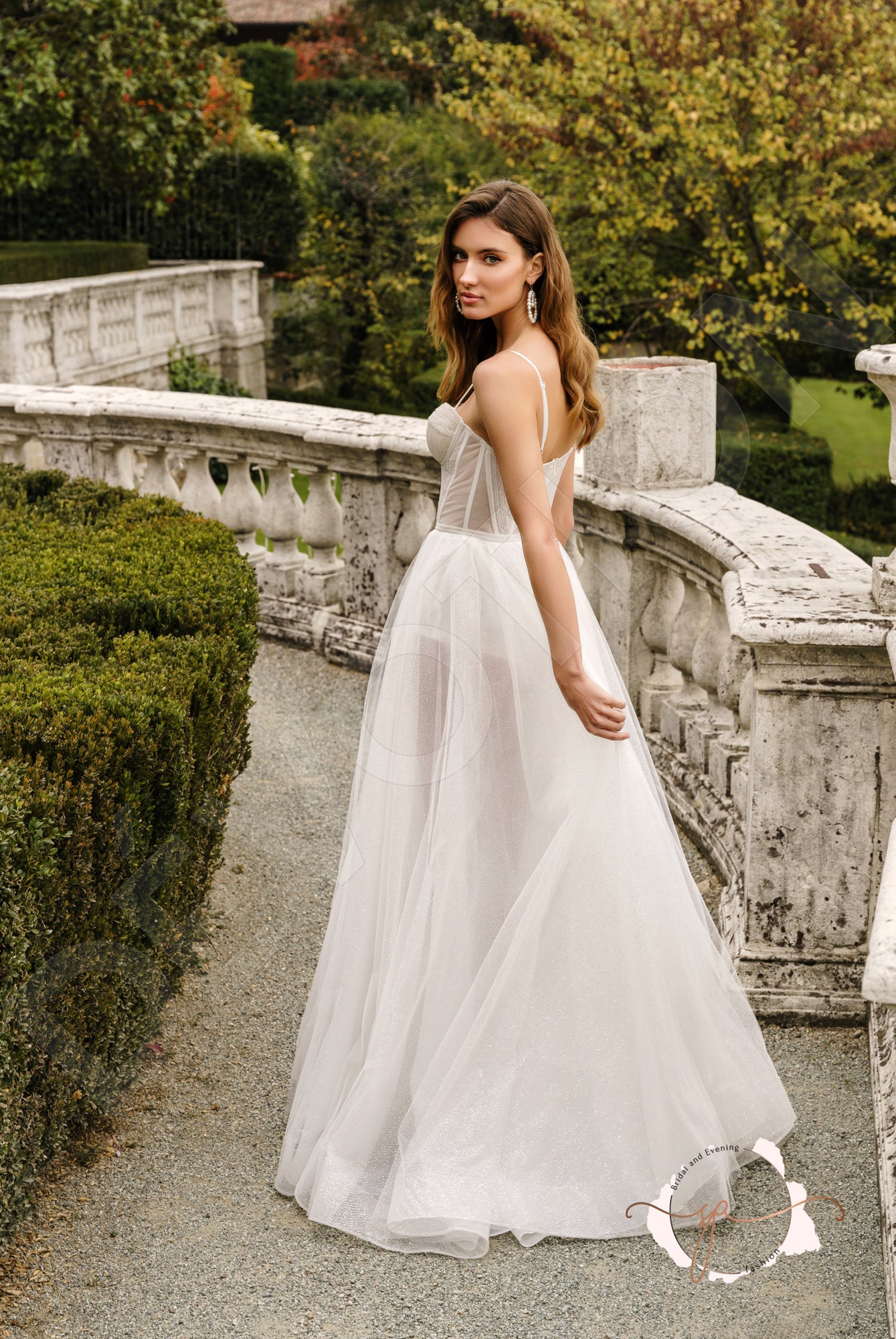 Aoibhin A-line Sweetheart Milk Wedding dress