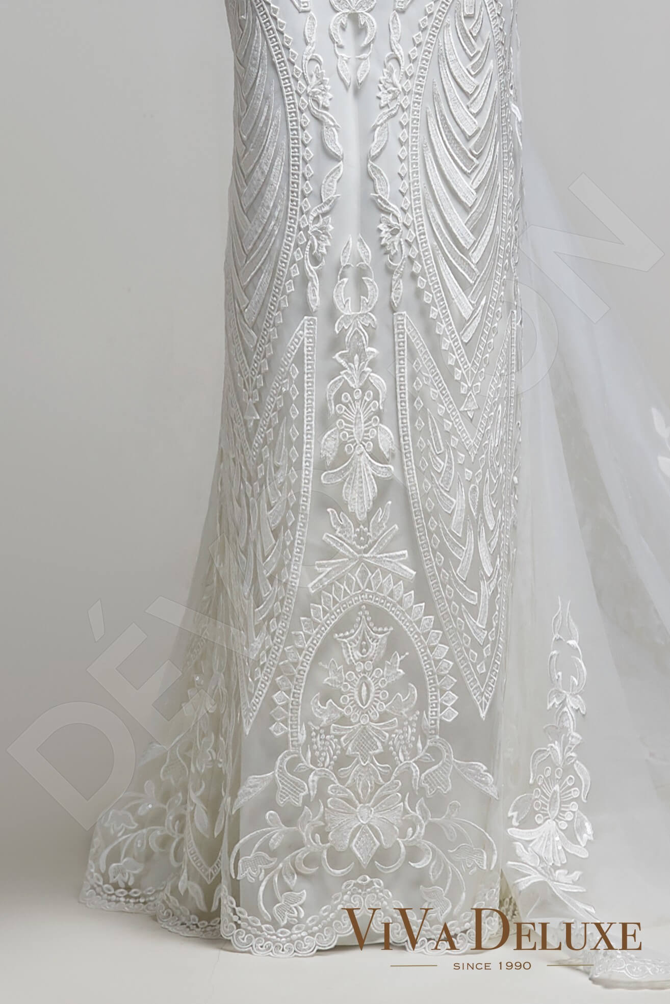 Chantia Trumpet/Mermaid Sweetheart Ivory Wedding dress