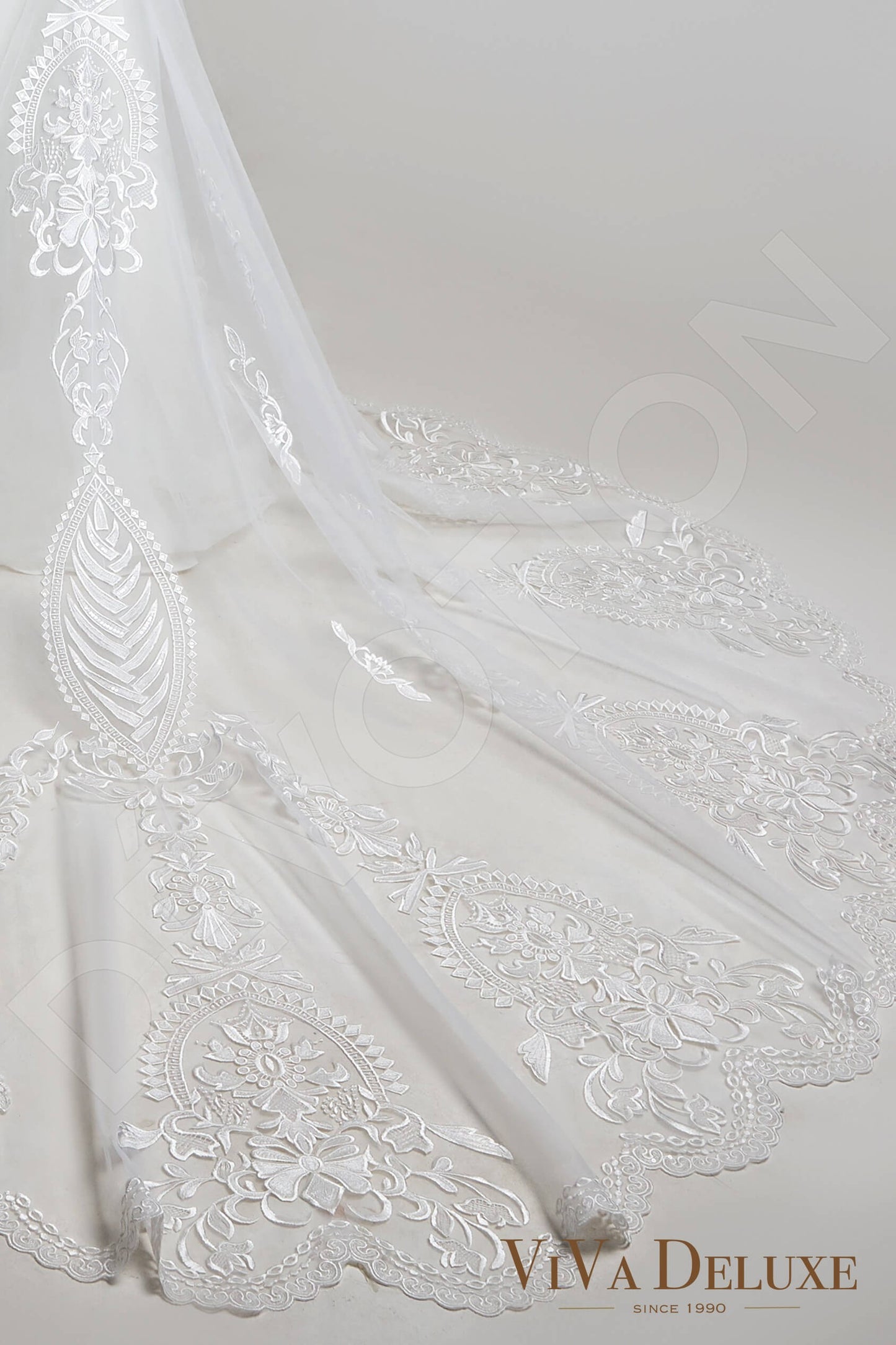 Chantia Open back Trumpet/Mermaid Straps Wedding Dress 7