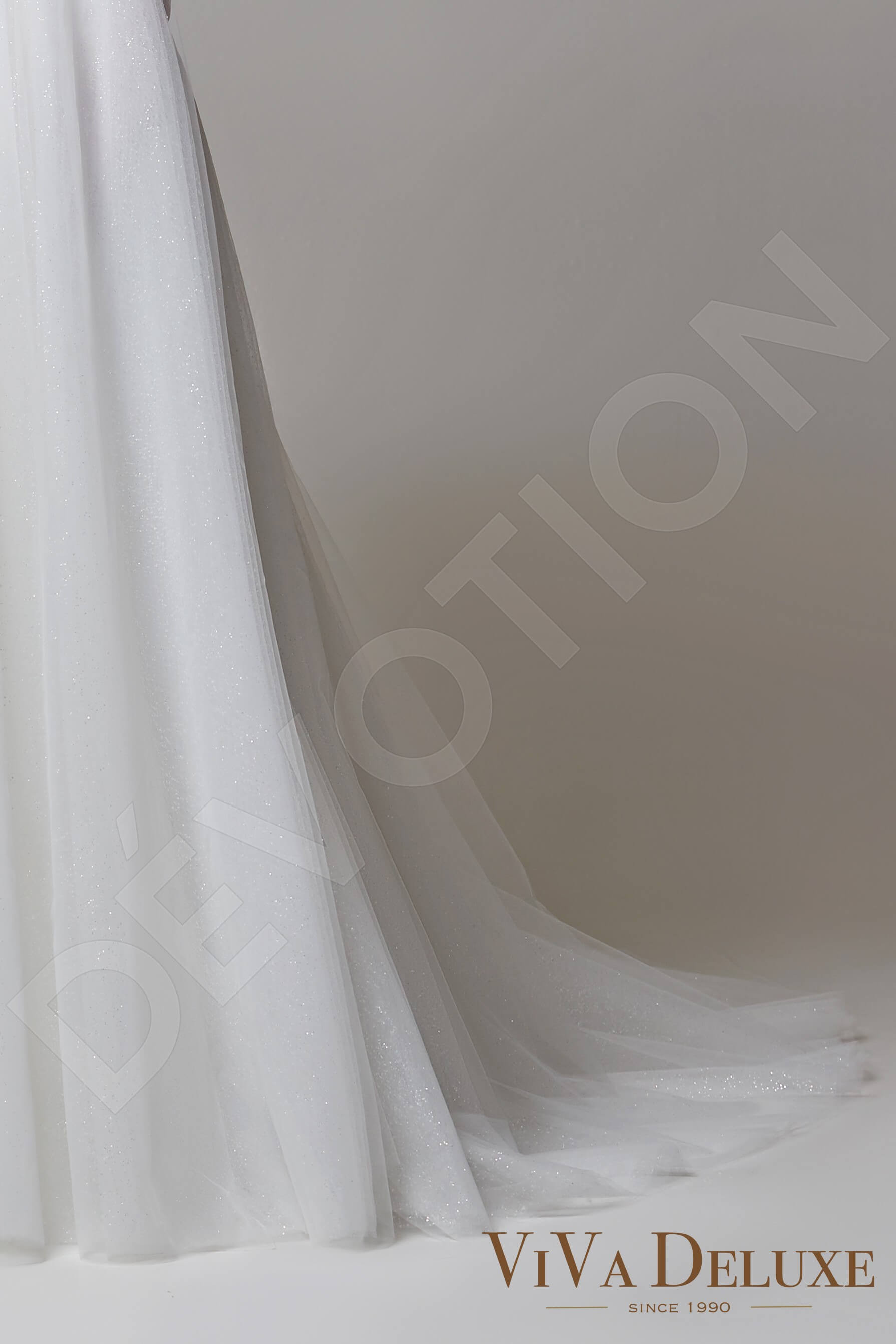 Magda A-line V-neck Ivory Wedding dress