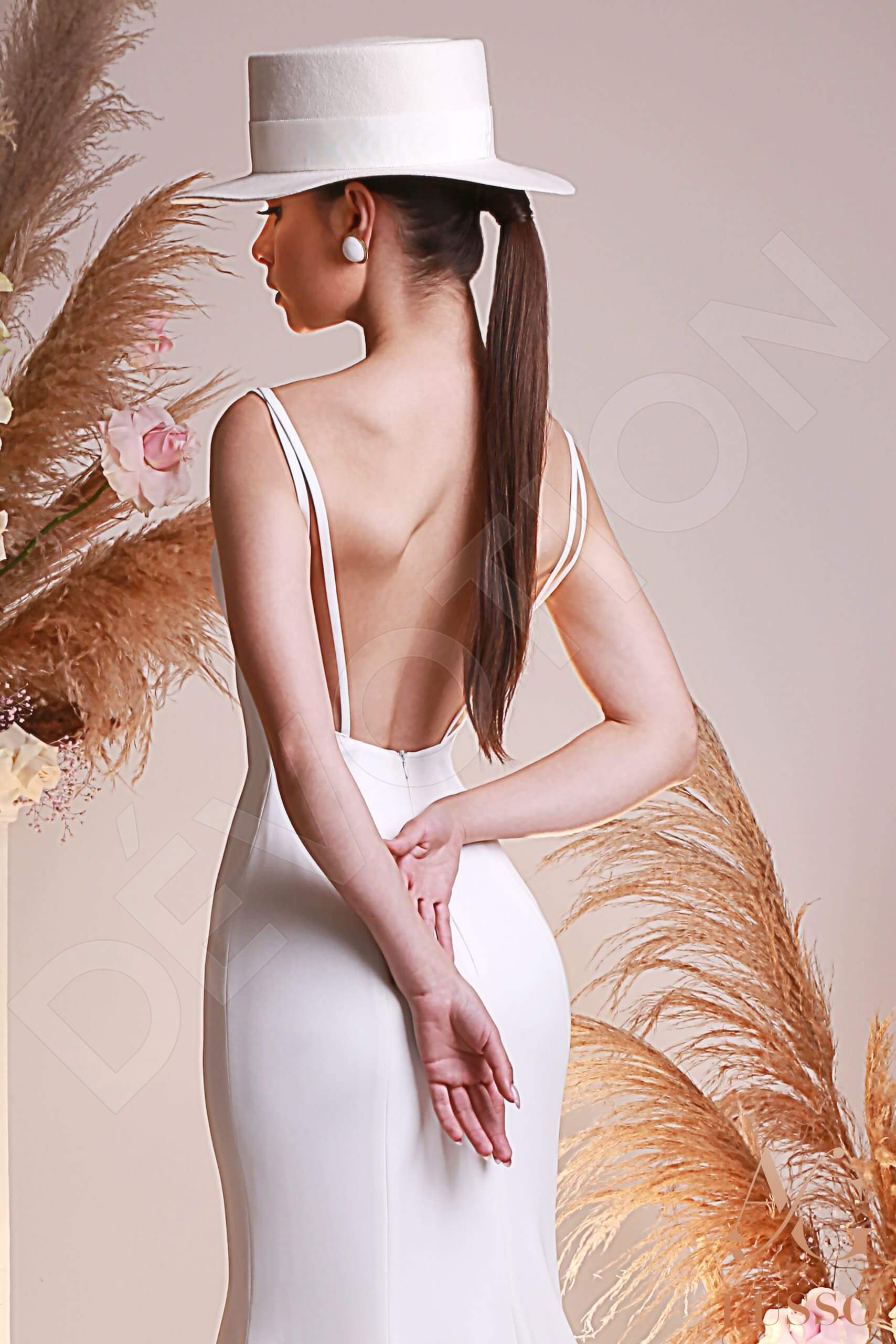 Thada Trumpet/Mermaid Sweetheart Lightivory Wedding dress