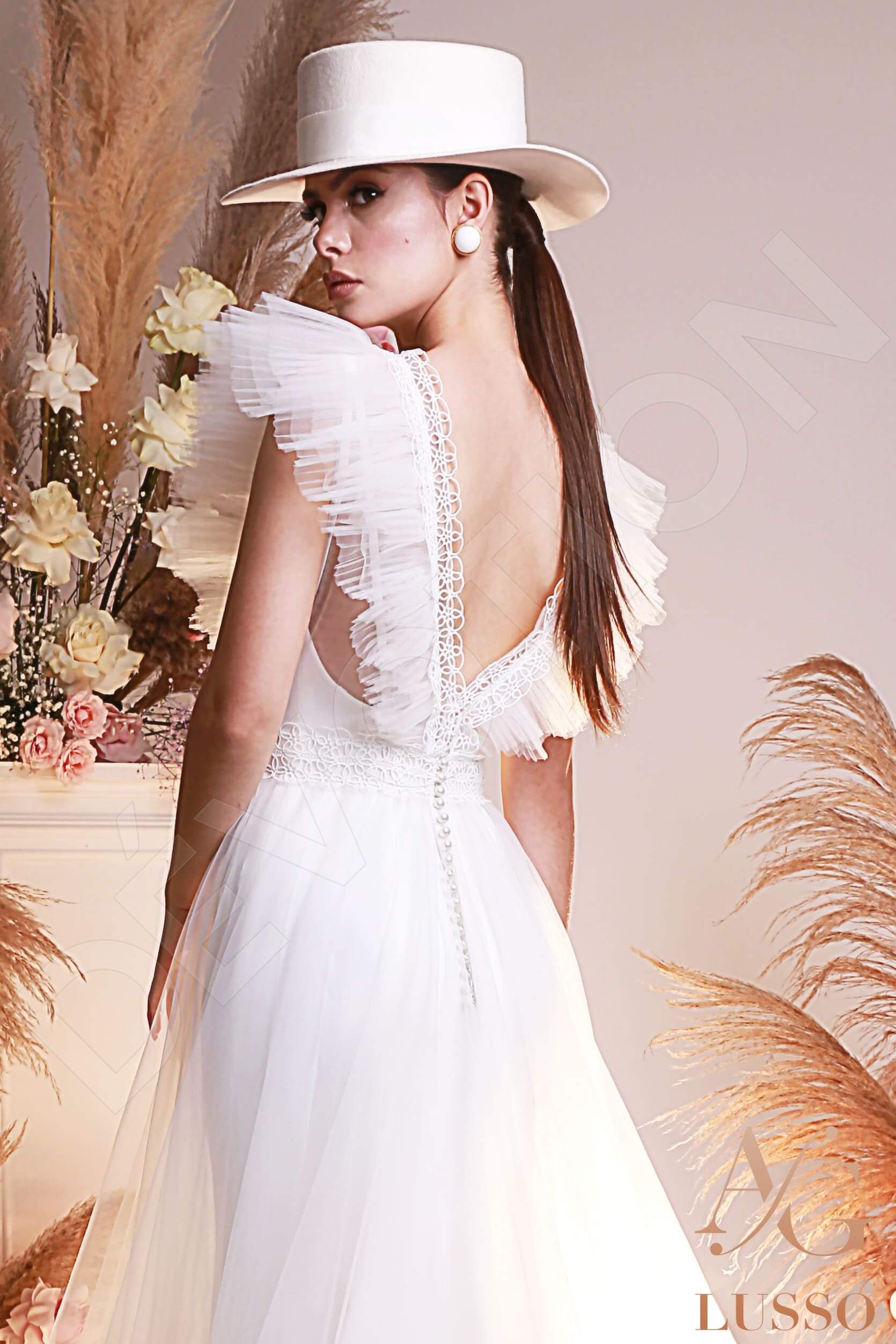 Thada Trumpet/Mermaid Sweetheart Lightivory Wedding dress