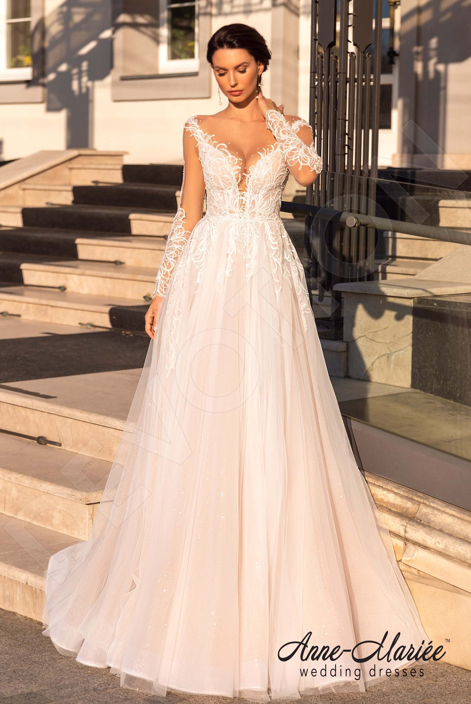 peach wedding dress Wedding Peach Dress With Corset, Sexy Tulle Wedding Dress, Pink Bridal Dress Bridal Gown Sleeveless Wedding Dress Pink Chiffon Wedding Dress