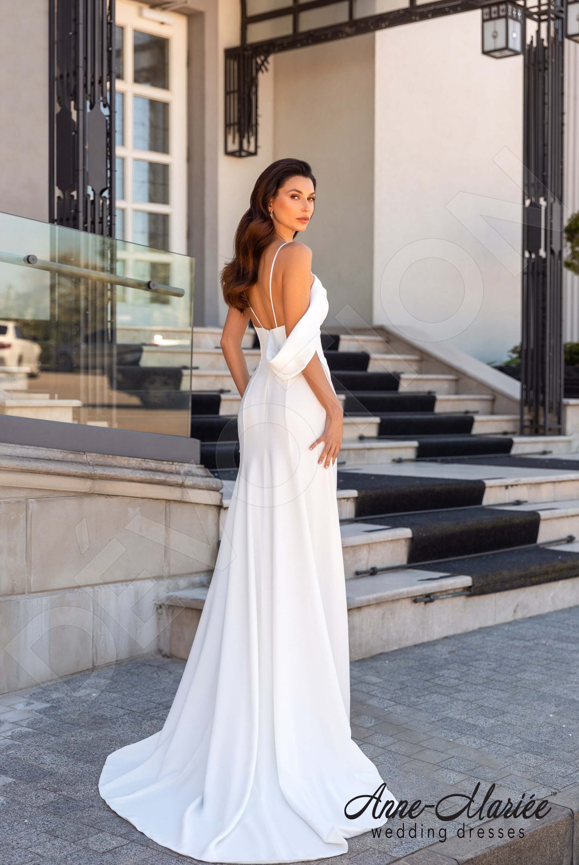 Pao Sheath/Column Sweetheart Milk Wedding dress