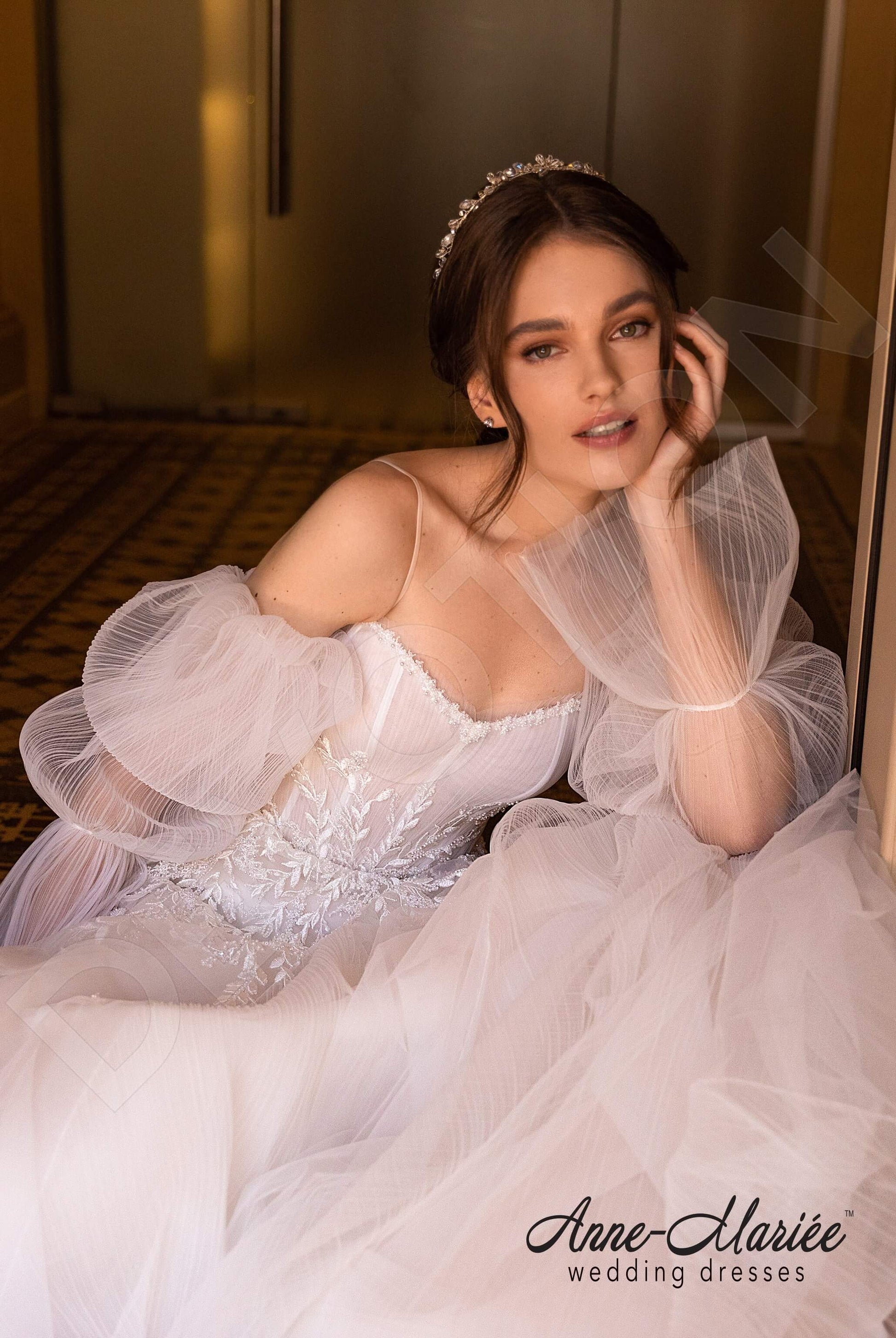 Zoera A-line Sweetheart Milk Wedding dress